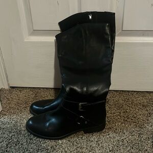Black Style & Co Boots Like New ! Size: 8